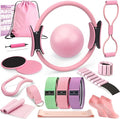 Pilates Kit for Home Workouts, Pilates Equipment Ring and Ball Set, Pilates Essentials Kit for Women, Home Pilates Workout Kit, Pilates Starter Kit for Women at Gym Studio Travel