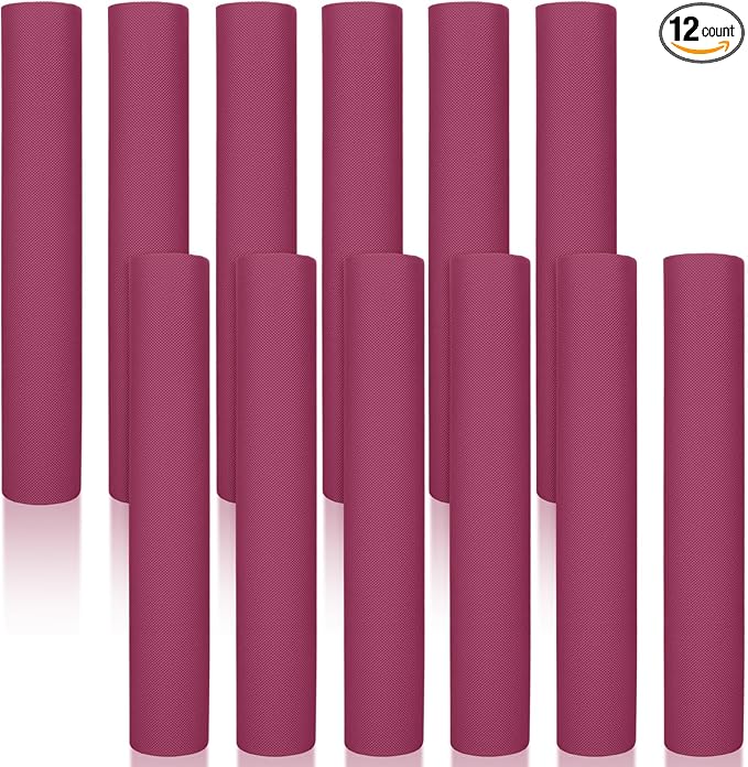 Timgle 12 Pack Yoga Mat Bulk, 4mm Thick Extra Long Sports Mat Anti Slip Tear Resistant Yoga Exercise Set for Fitness Stretching Home Workout Gym and Studio