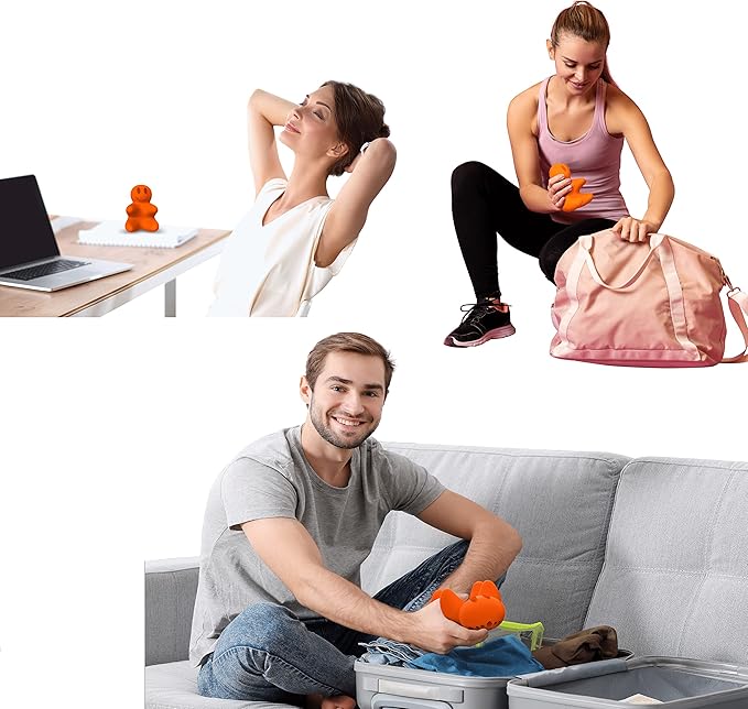 Trigger Point Massager Dolly, Myofascial Release Occipital Neuralgia, Neck & Shoulder Pain, Tension Headache, TMJ