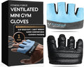FITNESS FORCE Workout Gloves for Men & Women Partial Weight Lifting Non-Slip Gym Gloves, Lifting Grip for Calluses Guard Fingerless Exercise Gloves with Full Palm Protection