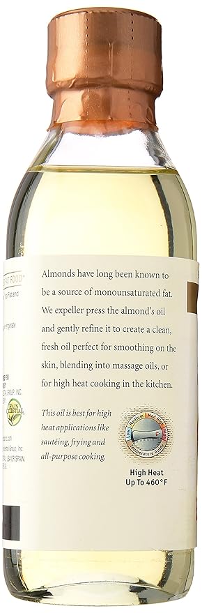 Spectrum Almond Oil, Refined 8 Oz