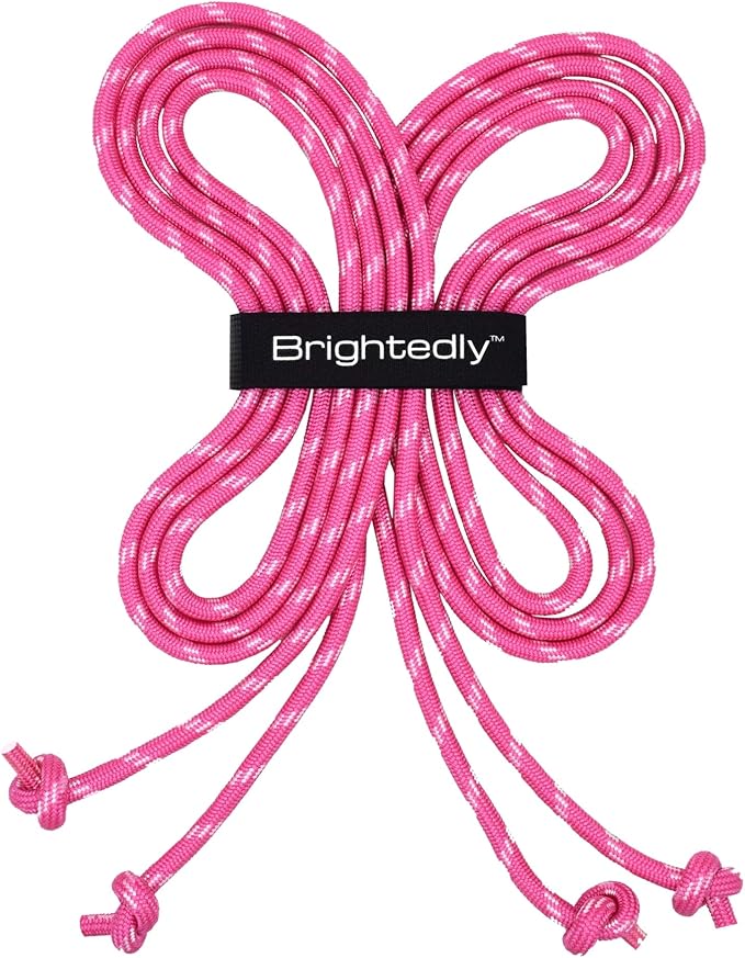 16 FT Double Dutch Jump Rope Set (2 Pack), Long Jump Ropes for Kids or Adults, Knotted Ends for Firmer Grip When Rope Skipping, Portable, Soft, Comfortable, Durable Quality Material