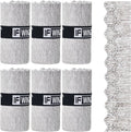 6 Pack Microfiber Gym Towels for Working Out，Fast Drying Workout Accessories Sweat Towels for Gym Gear for Men & Women,Sports Exercise Fitness Gear Tennis for Body Hot Yoga