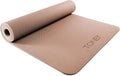 TONE Fitness Yoga Mat 1/4" Thick Non Slip Exercise & Pilates Mat for Home Workouts with Carrying Strap | Multiple Options