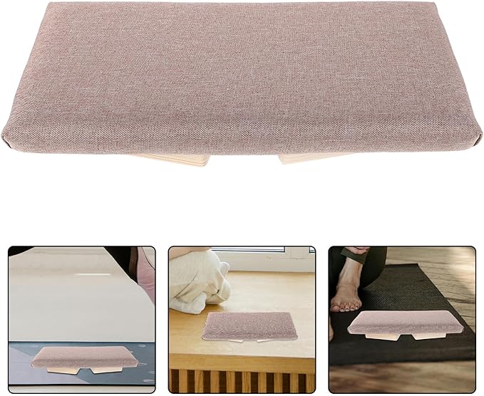 balacoo Foldable Wooden Meditation Bench for Prayer and Posture Correction, Ergonomic Seiza Stool Seat with Slant Design, Portable Yoga and Mindfulness Stool for Adults at Home and Travel