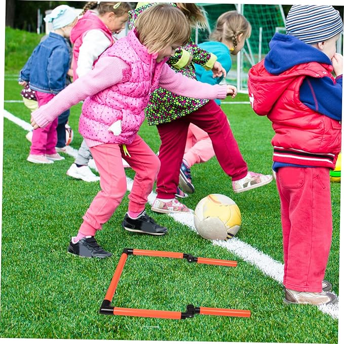 Happyyami Agility Hurdles for Speed Training Fitness Equipment for Soccer Basketball and Track Endurance Jumping Ability and Overall Physical Fitness for Athletes Boys and Girls