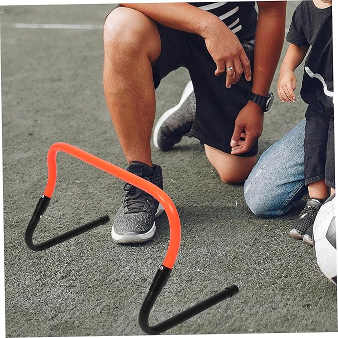 Wear-Resistant Agility Hurdles for Boys and Girls Training Obstacles for Soccer and Football Practice Convenient Folding Design for Speed Drills and Portable Single Unit