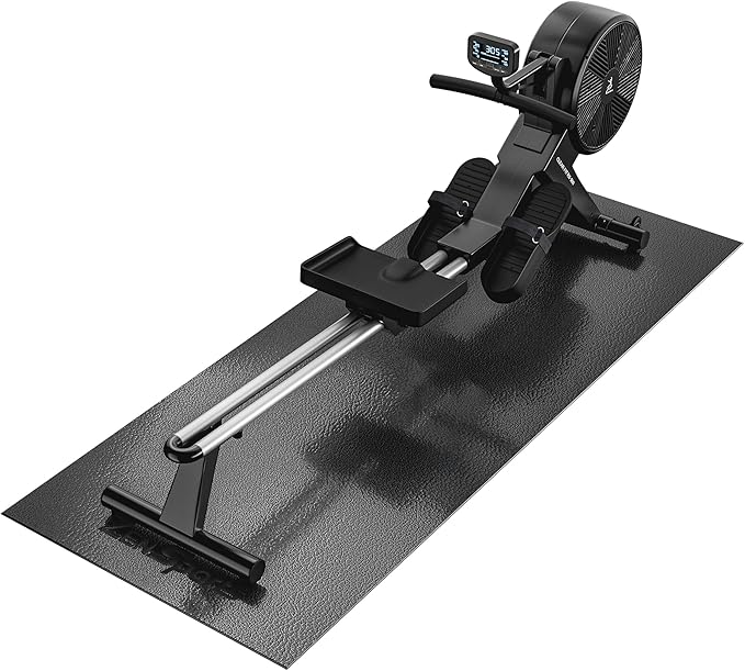 ZENY Large Exercise Equipment Mat 96"x38" - Heavy Duty Floor Protection for Treadmill, Bike & Elliptical, 6mm Thick Non-Slip Shock Absorbing Gym Mat