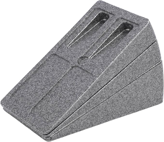 3 - Piece Adjustable Calf Stretcher Slant Board, Squat Wedge Block for Heel Elevated Squats and Plantar Fasciitis Relief, EPP Foam Stretching Wedge with Non - Slip Surface for Home