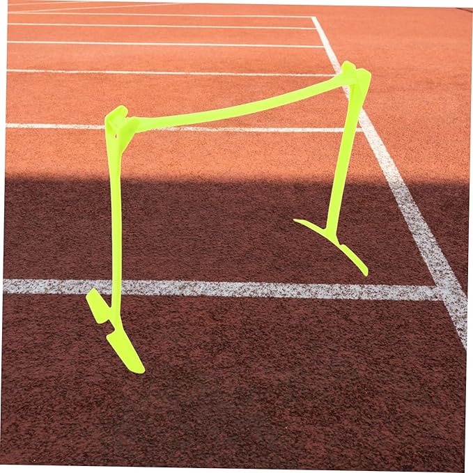 UPKOCH Speed Hurdle: Adjustable Height Speed Hurdle Soccer Training Tool - Plastic Foldable Agility Equipment for Football Athletic Agility Drills