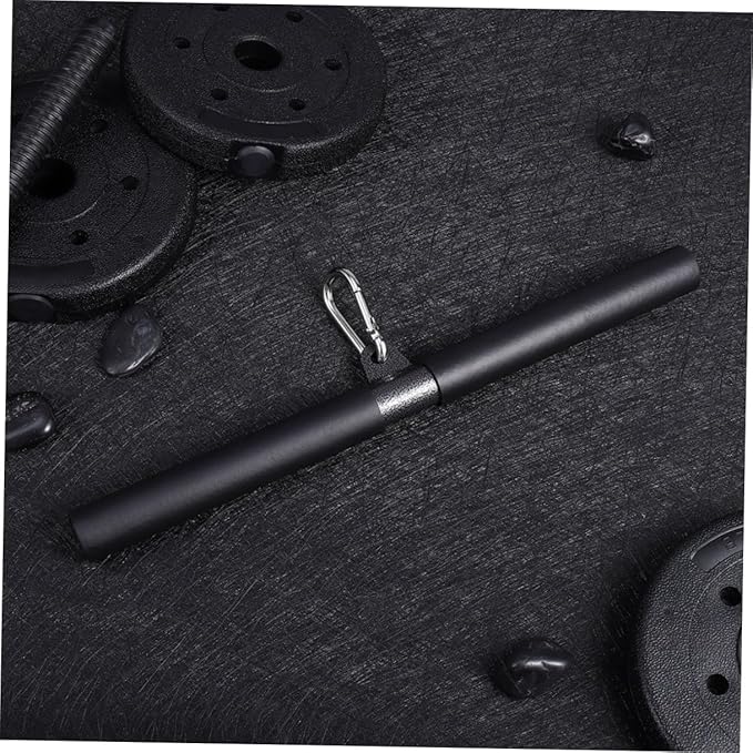 Muscle Training Accessories DIY Fitness Machine Supplies with Short Rod and 2.5m High-Strength Rope, 2pcs Gym Attachments for Home Strength Training Equipment