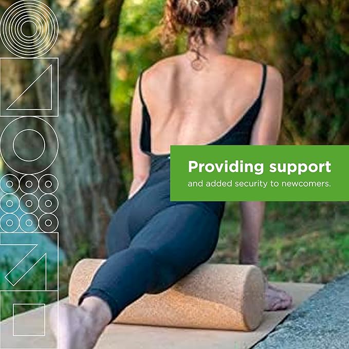 Go4Cork Cork Yoga Block for Yoga, Pilates & Meditation | Non-Slip, Hypoallergenic, Sustainable, Non-Toxic Yoga Block