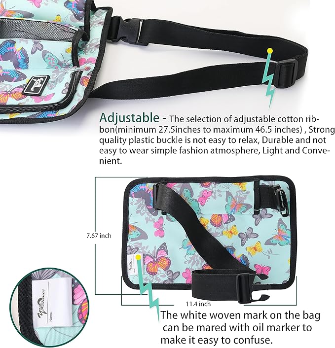 Massage Bottle Bag Massage Oil Bag Massage Therapist Holster Massage Lotion Holster Massage Oil Holster (YR-3KD-HuDie