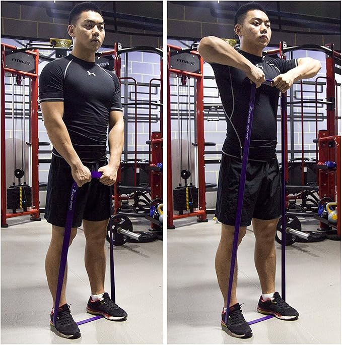 KYLIN SPORT Resistance Band Assisted Pull Up Bands Training Yoga Pilates Elastic Loop Stretch for Cross Workout Gymnastics Power-Lifting