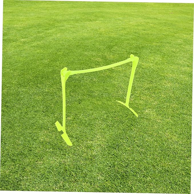 UPKOCH Speed Hurdle: Adjustable Height Speed Hurdle Soccer Training Tool - Plastic Foldable Agility Equipment for Football Athletic Agility Drills