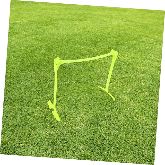 BESPORTBLE Adjustable Foldable Soccer Hurdles Compact Training Equipment for Agility Drills Enhance Speed Coordination for Football and Basketball Athletes Durable Portable Design
