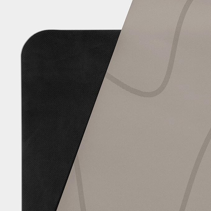 WeGym Yoga Mat, 4mm Cushioned Exercise Mat for Yoga, Pilates, Home Workouts - Anti Slip Polyurethane Suede Yoga Mat with Carrying Strap