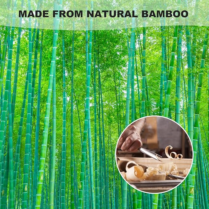 Wooden Bamboo Back Scratcher, 17 Inch Long Handle Back Scratchers for Adults Men Women, with Beautiful Gift Packaging (3 Pack)