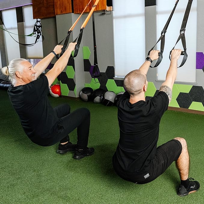 2 Pack! 2 sets of NOSSK GYM Pro Suspension Fitness Trainers - Manufactured in California using US and Global Components!