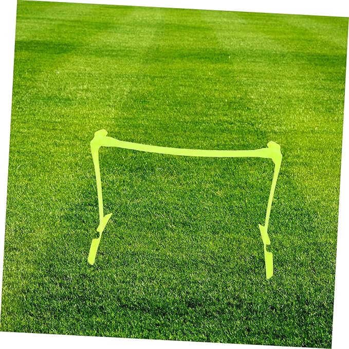 TOYANDONA Portable Adjustable Soccer Hurdles Foldable Football Training Equipment for Speed and Agility Drills Compact Design for Athletes Versatile Height Settings for All Skill Levels