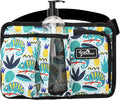 Massage Bottle Bag ，Massage Therapist Holster ，Massage Lotion Holster， Massage Oil Holster（3,bottle， Pattern design）
