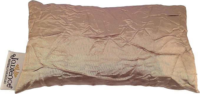 Jadience Lavender Eye Mask - Gold: Soothing Eye Pillow for Stress & Tired Eyes! | Perfect Yoga Eye Bag | Best Eye Mask for Migraines