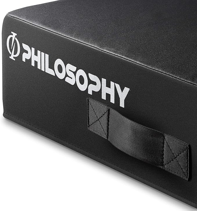 Philosophy Gym Soft Foam Plyometric Box - Jumping Plyo Box for Training and Conditioning