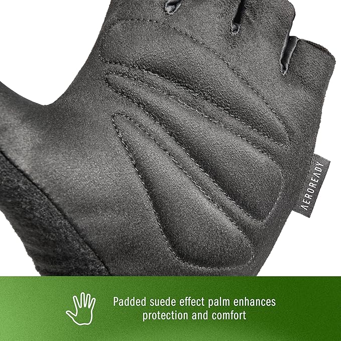 adidas Essential Training & Weightlifting Gloves, Fingerless Workout Gloves