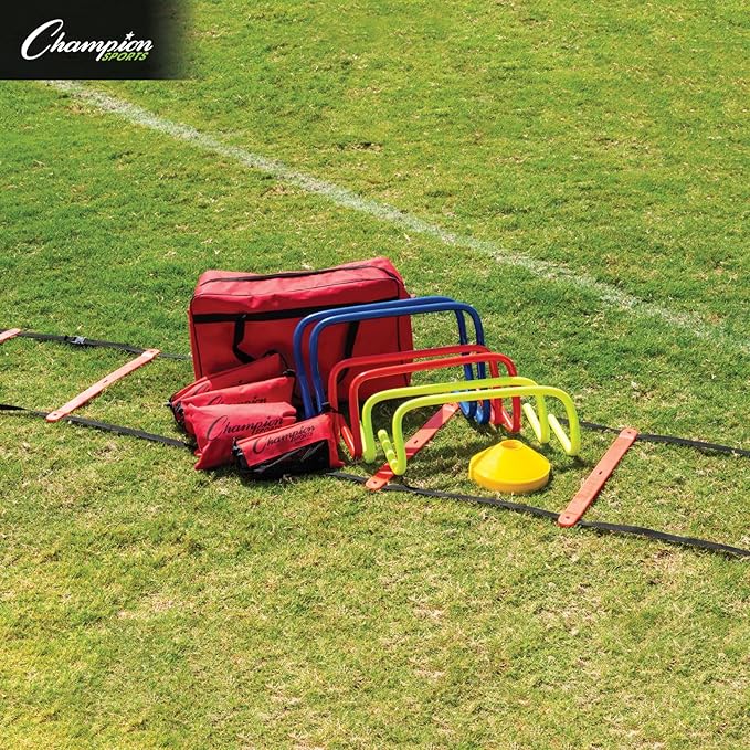 Champion Sports SAGKIT Speed Agility Training Kit,15 pcs./Bag