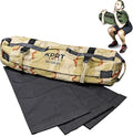 XPRT Fitness Workout Sandbag for Heavy Duty Workout Cross Training 7 Multi-positional Handles - Color Army Green/Black/Camo