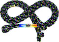 Just Jump It 16' Foot Single Jump Rope for Kids Women and Men - Active Outdoor Youth Fitness Excersing Equipment - Double Dutch Length Gym Accessories