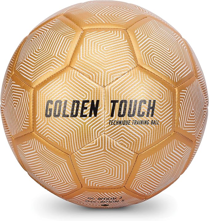SKLZ Golden Touch Weighted Soccer Technique Training Ball, Size 3 Weight 5