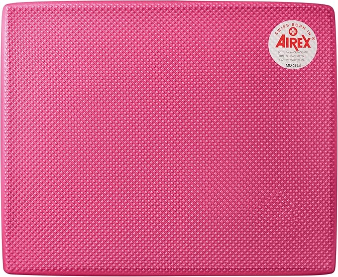 AIREX Balance Pad – Stability Trainer for Balance, Stretching, Physical Therapy, Exercise, Mobility, Rehabilitation and Core Training Non-Slip Closed Cell Foam Premium Balance Pad