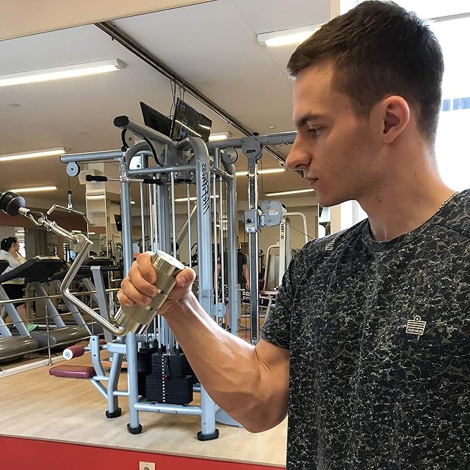 Arm Wrestling Exercise Handle - Metal Handle, Wrist Exerciser at The Gym Fulfilled by Amazon!