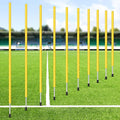 Blulu Training Agility Poles 5ft Forza Slalom Adjustable Soccer Training Poles Soccer Sticks Agility Equipment for Football Sport Football Soccer Speed