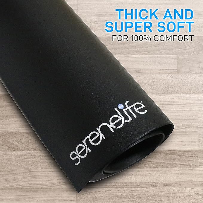SereneLifeHome Premium Portable Fitness Exercise Mat