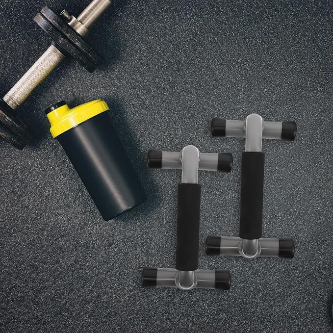 1 Pair H-structure Push up Bars Gymnastic Handles Strength Training Equipment for Home Workout Fitness Pushup Stands Suitable for Men and Beginners