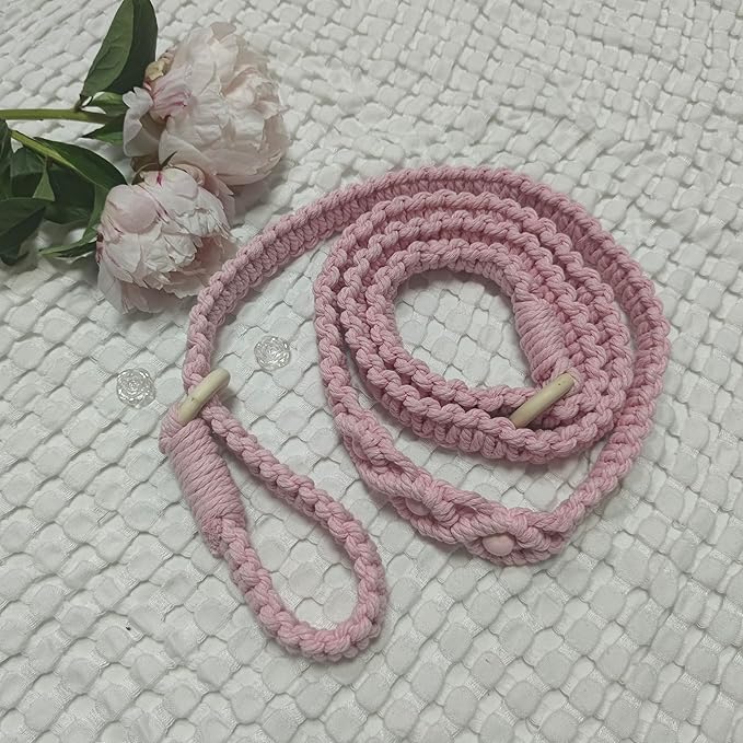 kiido Macrame Yoga Mat Carrying Strap [MAT NOT Included], Hand Woven Multi-Purpose Strap/Carrier