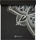 Gaiam Yoga Mat - Premium 5mm Print Thick Non Slip Exercise & Fitness Mat for All Types of Yoga, Pilates & Floor Workouts (68" x 24" x 5mm)