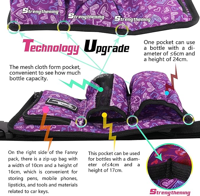 Massage Bottle Bag Massage Oil Bag Massage Therapist Holster Massage Lotion Holster Massage Oil Holster (3kd-ZiXin