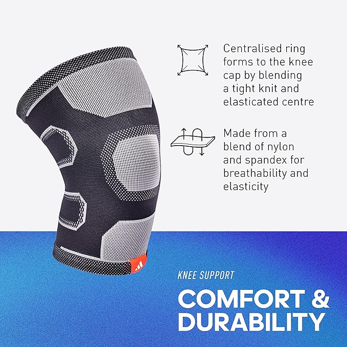 Adidas Knitted Support Sleeve, Ergonomic Compression Sleeve