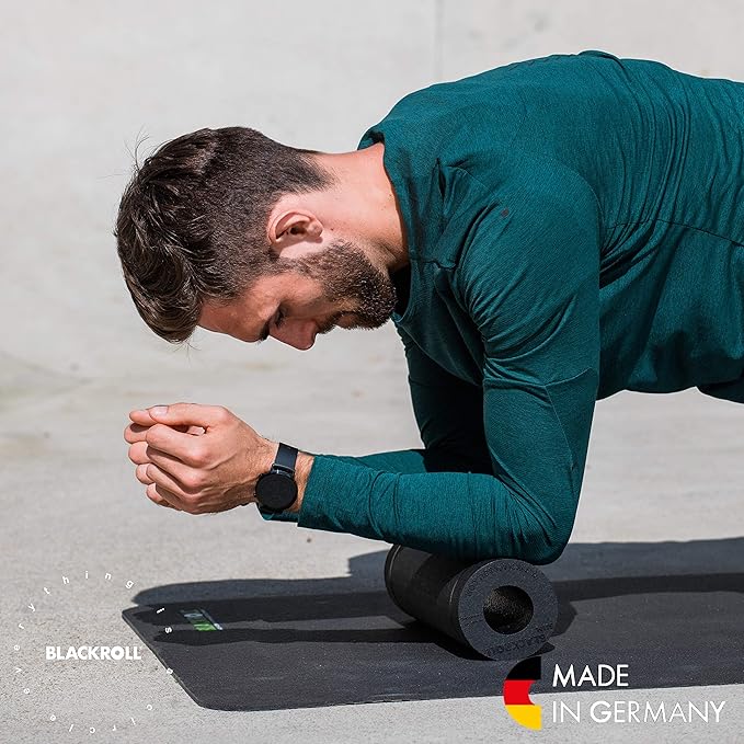 BLACKROLL Foam Roller Exercise Kit - Loop Resistance Bands for Body Stability, Muscle Roller For Back, Physical Therapy Exercises, Deep Tissue Massager, Workout Equipment With Running Bag