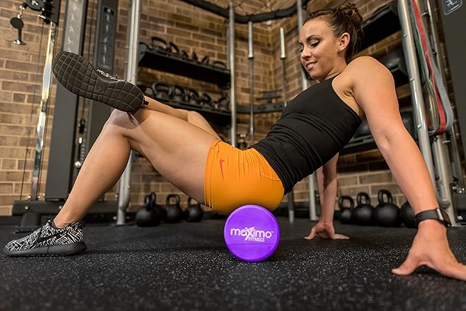Maximo Fitness Foam Roller - High Density Exercise Roller for Trigger Point Self Massage, Muscle and Back Roller for Fitness, Physical Therapy, Yoga and Pilates, Gym Equipment