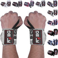 DEFY Fitness Wrist Wraps 18" Professional with Thumb Loops- Premium Quality, Strong Fastening Straps- Men & Women – Best for Weightlifting, Powerlifting,Strength Training