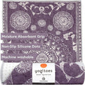 Yogitoes Yoga Hand Towel - Quick Drying Microfiber, Lightweight, Easy for Travel, Use in Hot Yoga, Vinyasa and Power, 16 Inch (40cm)