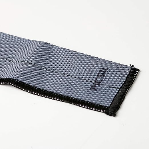 PICSIL Fabric Wristbands for Cross Training, Great Joint Support, Prevents Injuries, Tendonitis, Ideal for Bodybuilding, Boxing, Gymnastics, Calisthenics, Gym, for Men and Women (Sweet Grey)