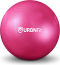 URBNFit Mini Exercise Ball 9” – Small Pilates & Yoga Stability Ball for Core Strength, Balance, Pregnancy & Physical Therapy – Anti-Burst Swiss Ball w/Quick Pump – Home, Office, Gym