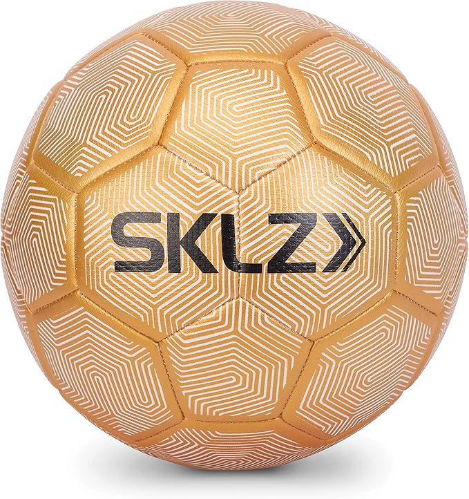 SKLZ Golden Touch Weighted Soccer Technique Training Ball, Size 3 Weight 5