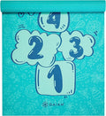 Gaiam Kids Yoga Mat Exercise Mat, Yoga for Kids with Fun Prints - Playtime for Babies, Active & Calm Toddlers and Young Children (60" L x 24" W x 3mm Thick)