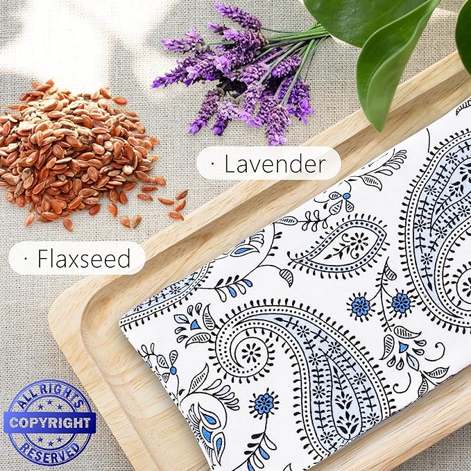 Hihealer Heating pad Microwavable and Eye Pillow